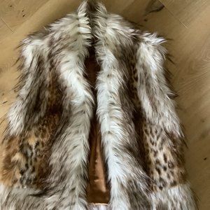 Bebe faux fur vest